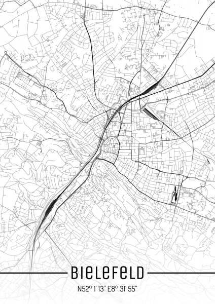 Bielefeld Stadtplan