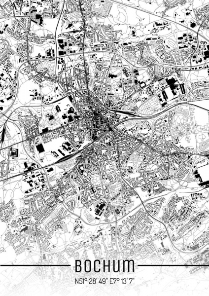 Bochum Citymap