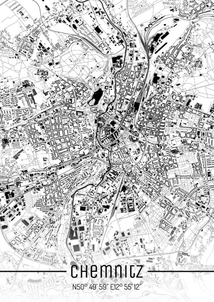 Chemnitz City Map