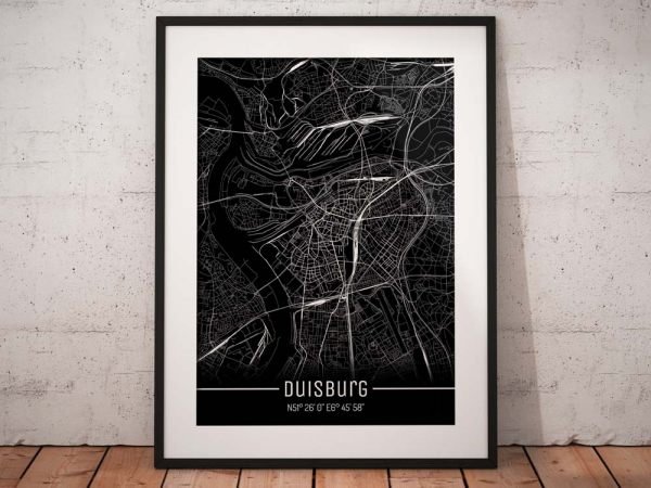 Duisburg City Map