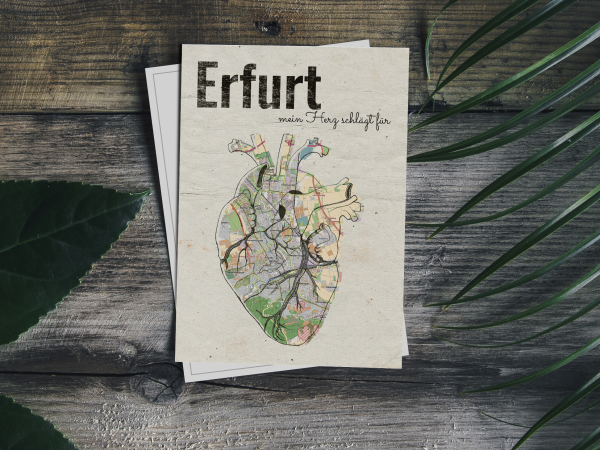 Postcard - Erfurt my favorite city