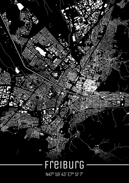 Freiburg City Map