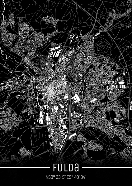 Fulda City Map