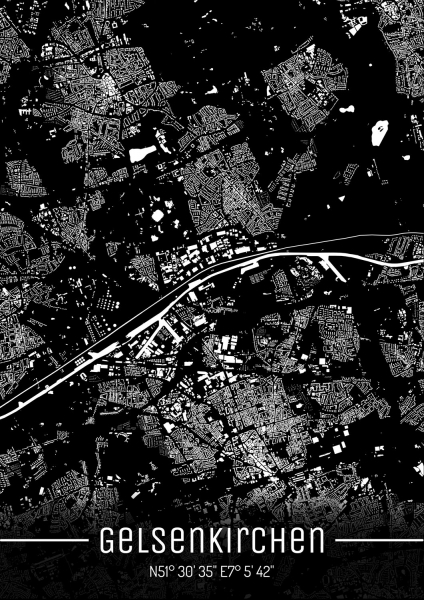 Stadtplan Gelsenkirchen