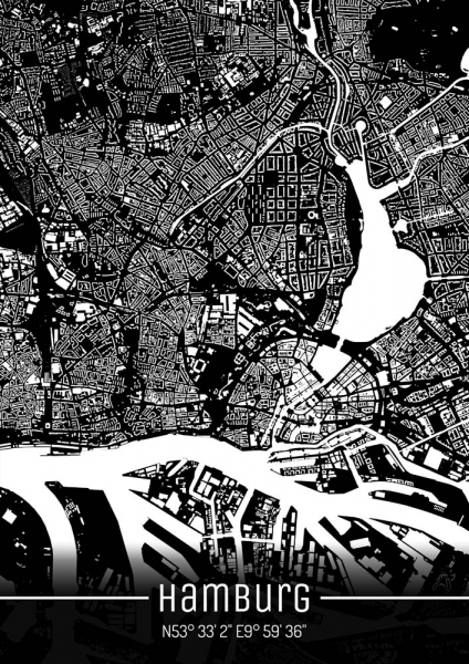 Hamburg City Map