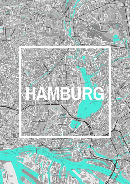 Hamburg Framed City
