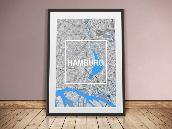 Hamburg Framed City