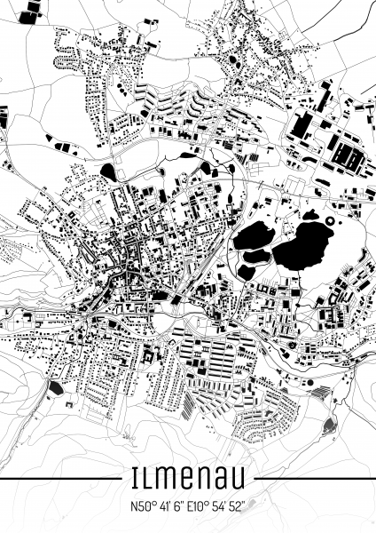 Ilmenau Stadtplan