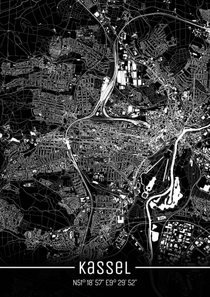 Kassel Stadtplan