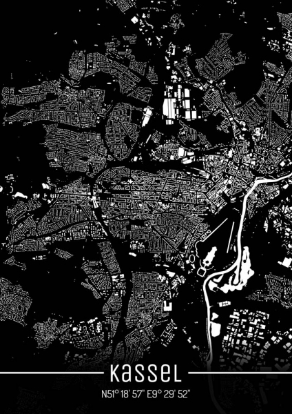 Kassel City Map