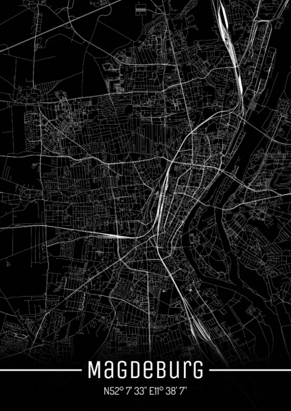 Magdeburg City Map