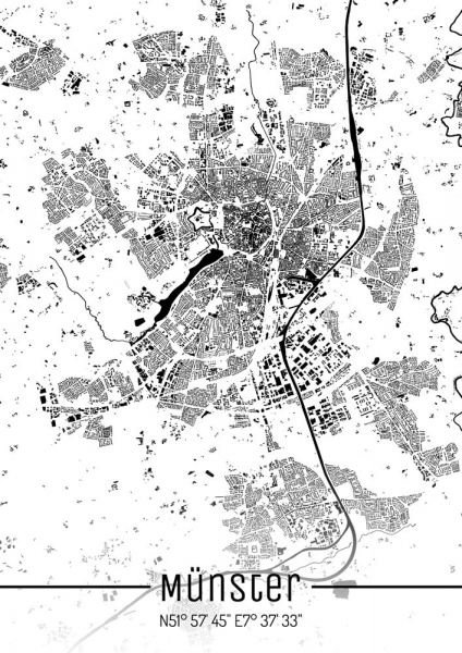 Münster Citymap