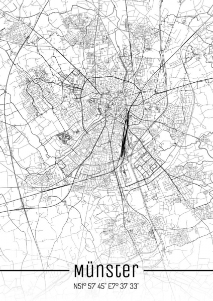 Münster Citymap