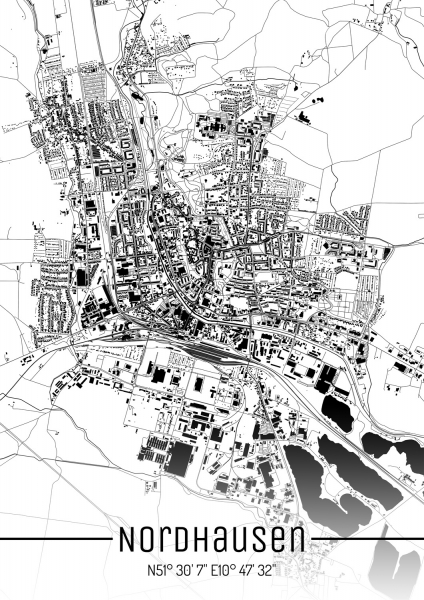 Nordhausen Stadtplan