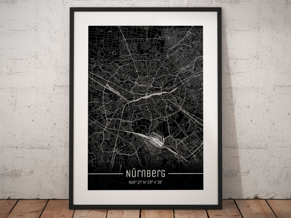 Nuremberg City Map