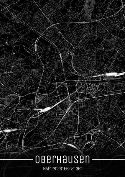Stadtplan Oberhausen