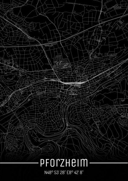 Pforzheim City Map