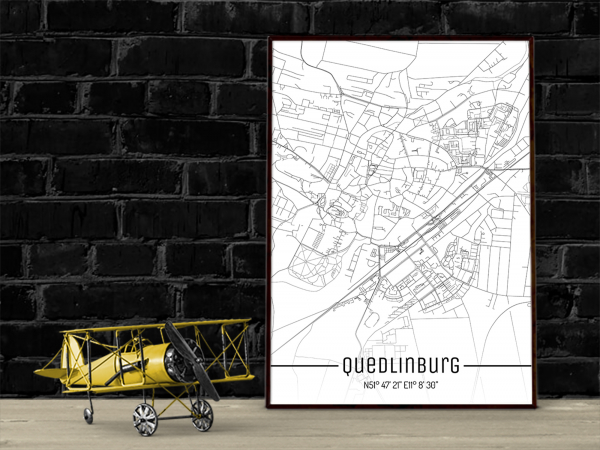 Quedlinburg Stadtplan