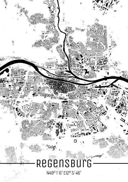 Regensburg Stadtplan