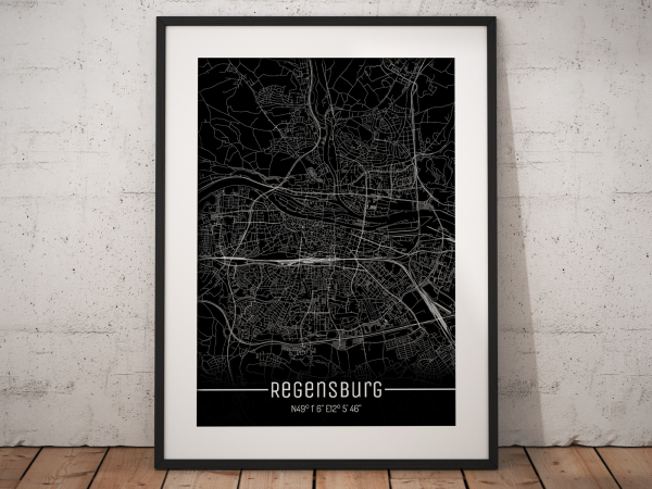 Regensburg City Map