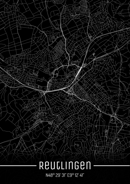 Stadtplan Reutlingen