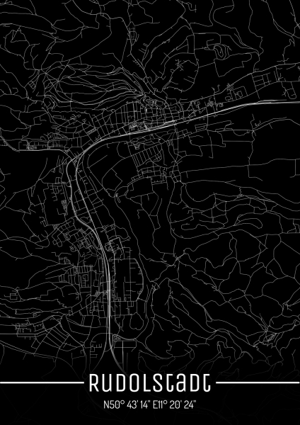 Rudolstadt City Map