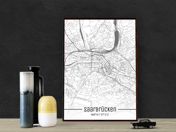 Saarbrücken Citymap