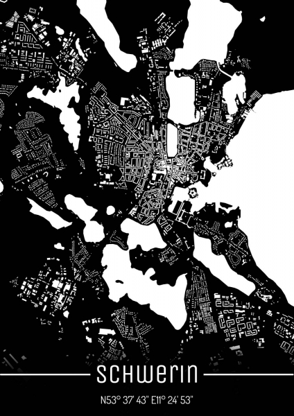 Schwerin City Map