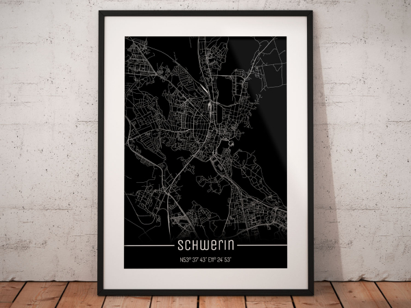 Schwerin City Map