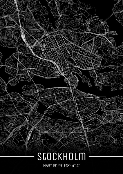 Stockholm City Map