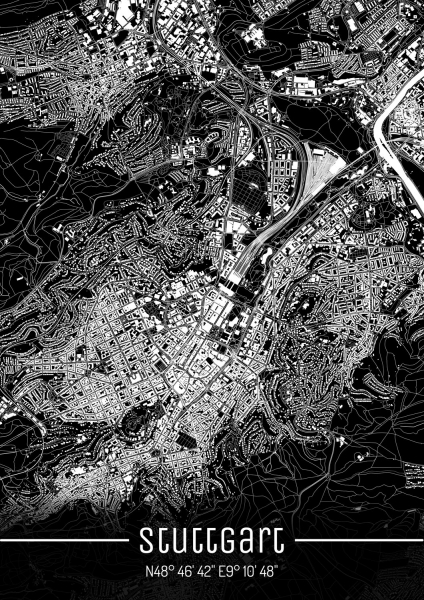 Stuttgart Stadtplan