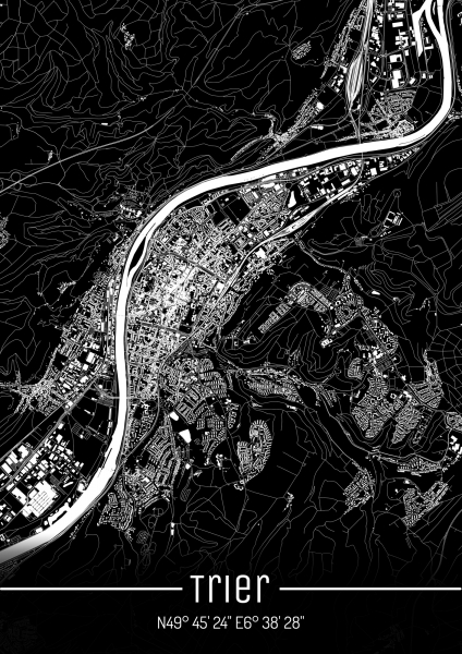 Stadtplan Trier