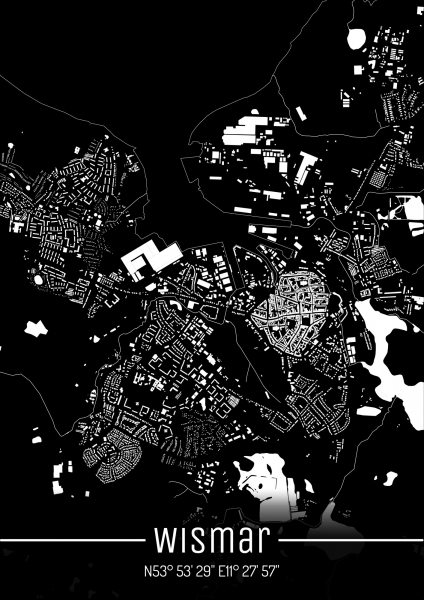 Stadtplan Wismar