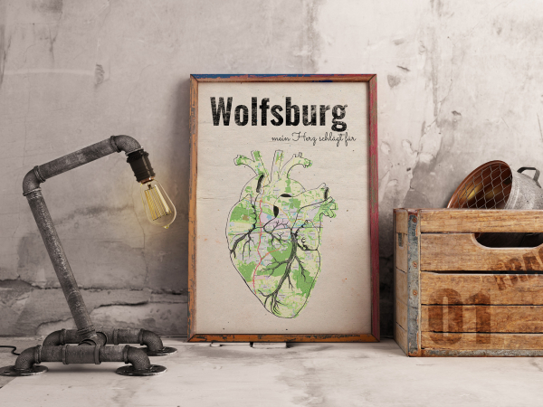 Wolfsburg Stadtkarte