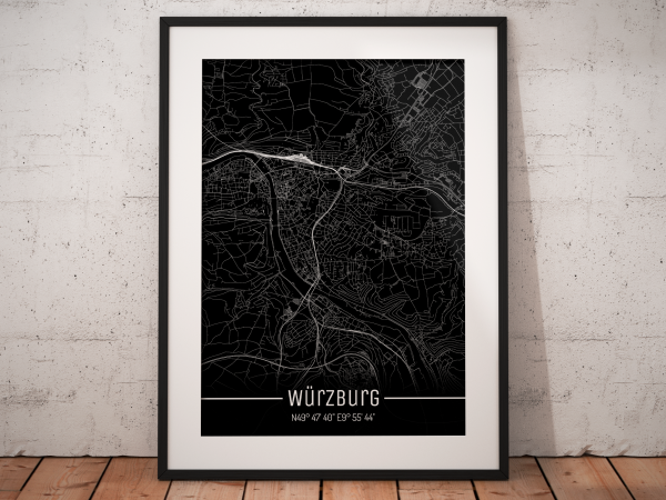 Würzburg City Map