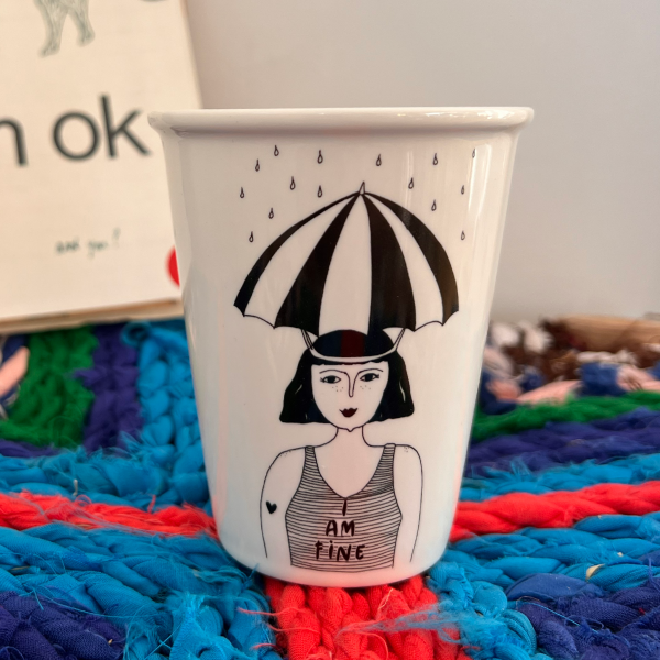 cofee cup - I am fine