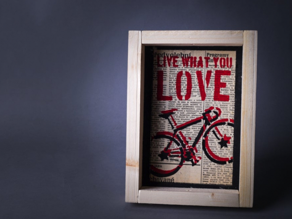 Art print bike