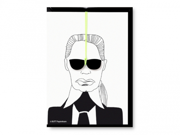 Greeting Card Karl Lagerfeld