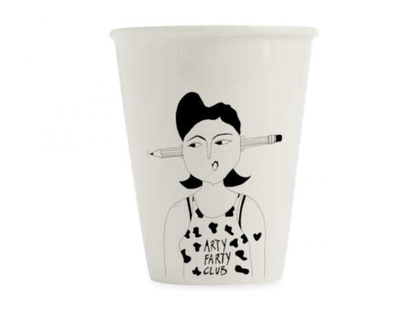 Kaffeebecher - arty farty club