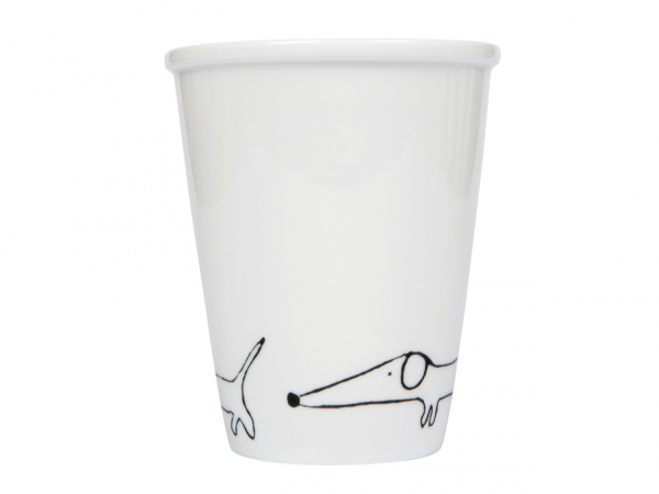 cofee cup dachshund