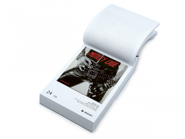 Calendar The Art of Metal Covers