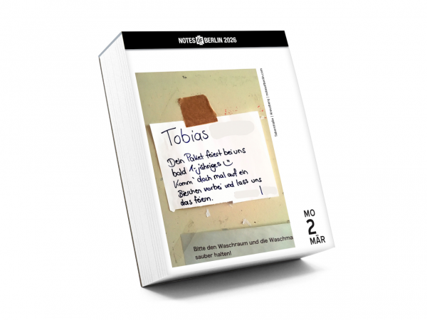 Calendar Notes of Berlin 2026