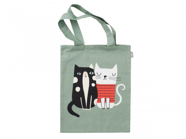 tote bag Cat love