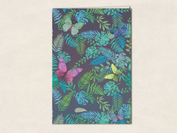 Greeting Card Night forest